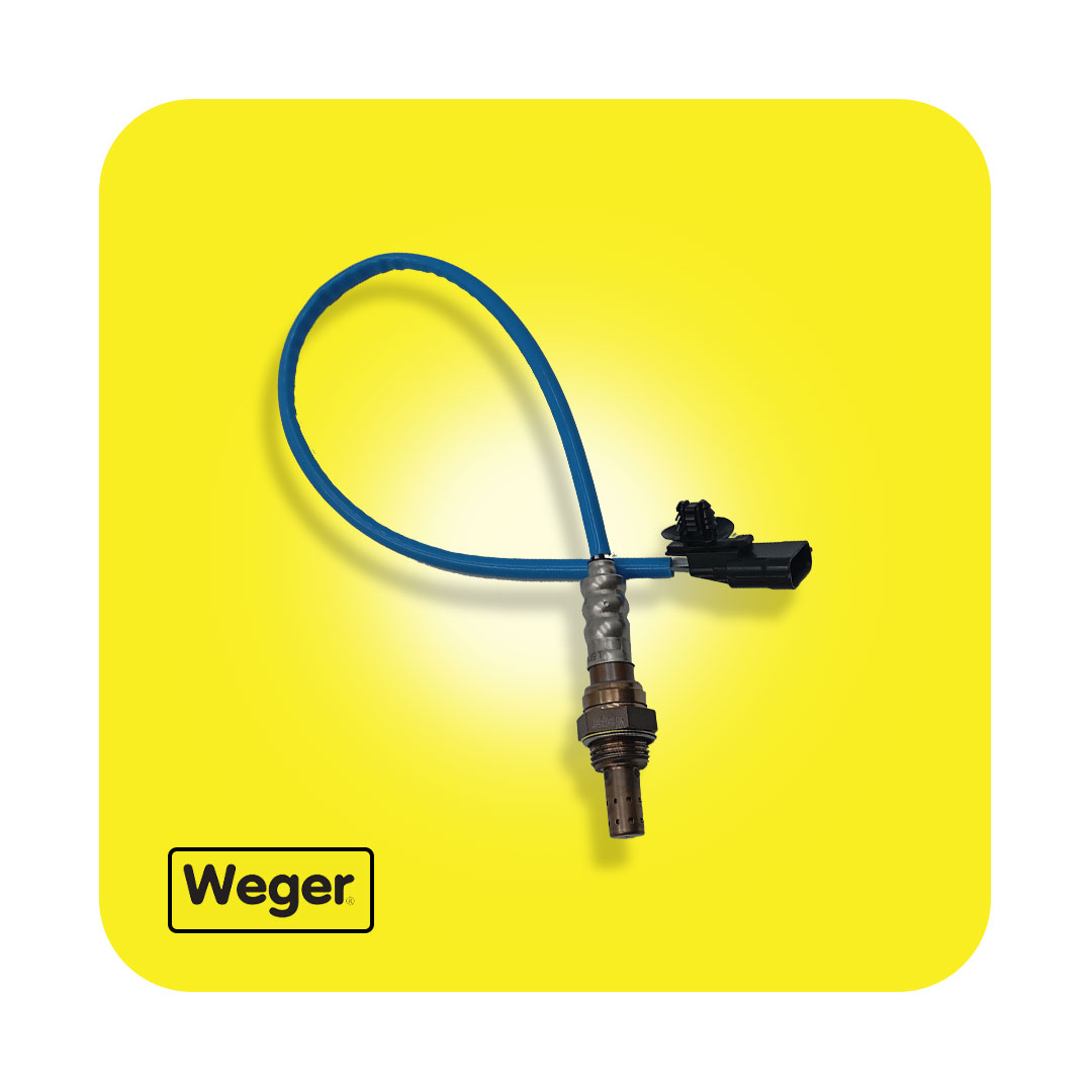 سنسور اکسیژن رنو L90 سیم آبی(متوسط) Weger