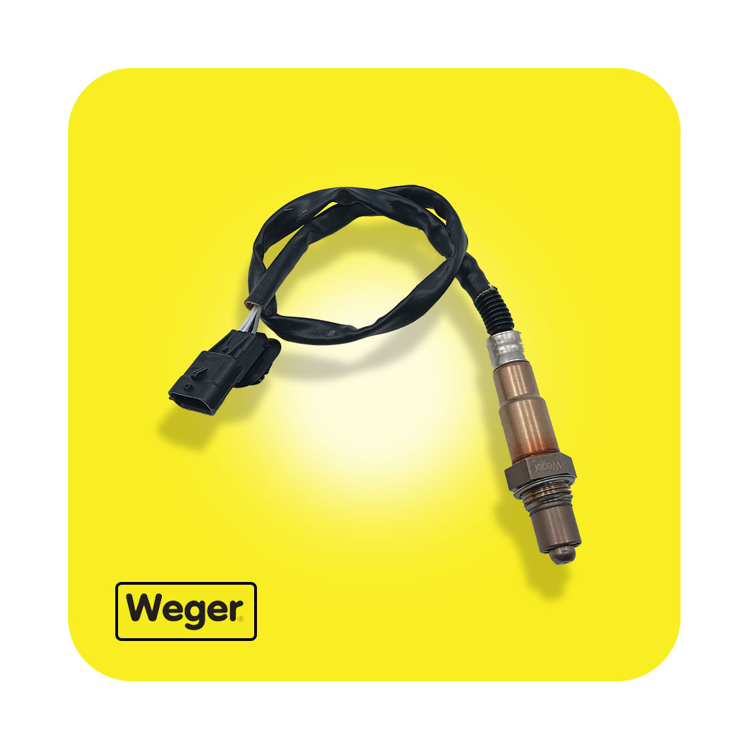 سنسور اکسیژن پایین رنو مگان سوکت L90 (سیم متوسط) Weger